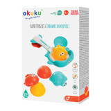 Ackuku, jouets de bain avec passoire/panier, à partir de 1 an, 1 pièce