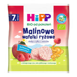 HiPP Rice Krispies Bio, framboise, après 8 mois, 30 g