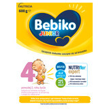 Bebiko Junior 4 Nutriflor Expert, préparation lactée nutritive, plus de 2 ans, 600 g