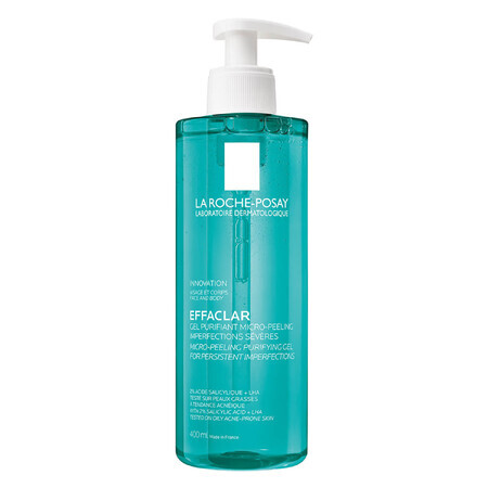 La Roche-Posay Effeclar, gel micro-peeling, 400 ml