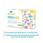 Naturell Omega-3 Baby, pour les nourrissons de plus de 6 mois, 40 capsules détachables