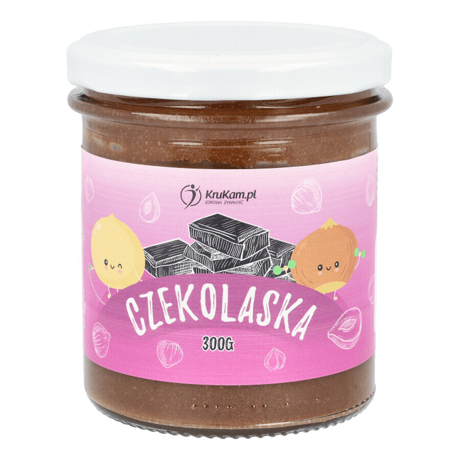 KruKam Chocolat, pâte de noix et de dattes, 300 g