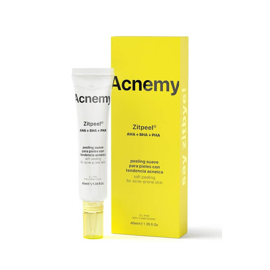 Peeling doux pour les peaux à tendance acnéique Zitpeel, 40ml, Acnemy