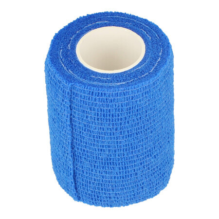 Dr Beck, Bandage cohésif non tissé, non tissé, bleu, 7 cm x 4,5 m