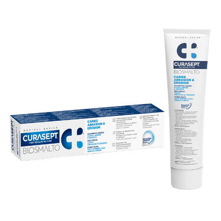 Curasept Biosmalto, toothpaste, caries, abrasion and erosion, 75 ml