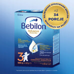 Bebilon Advance Pronutra 3 Junior, formula nutriente a base di latte, dopo 1 anno, 1000 g