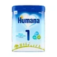 Humana 1, lait infantile pour bébés dès la naissance, 750 g
