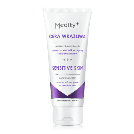 Ava Medity+ Sensitive Skin, lait corporel apaisant, 200 ml