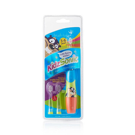 Brosse à dents électrique 3-6 ans Kidzsonic, Brush Baby