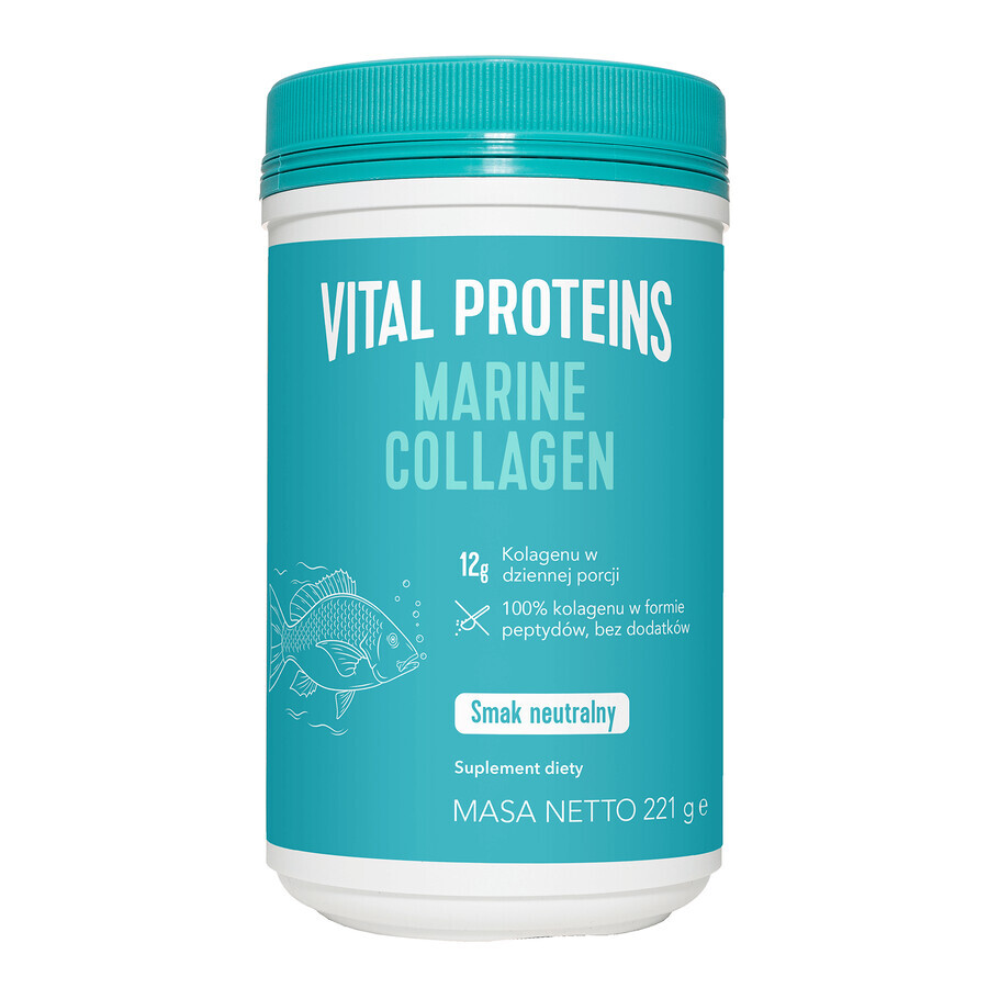 Vital Proteins Marine Collagen, Neutral Flavor, 221g