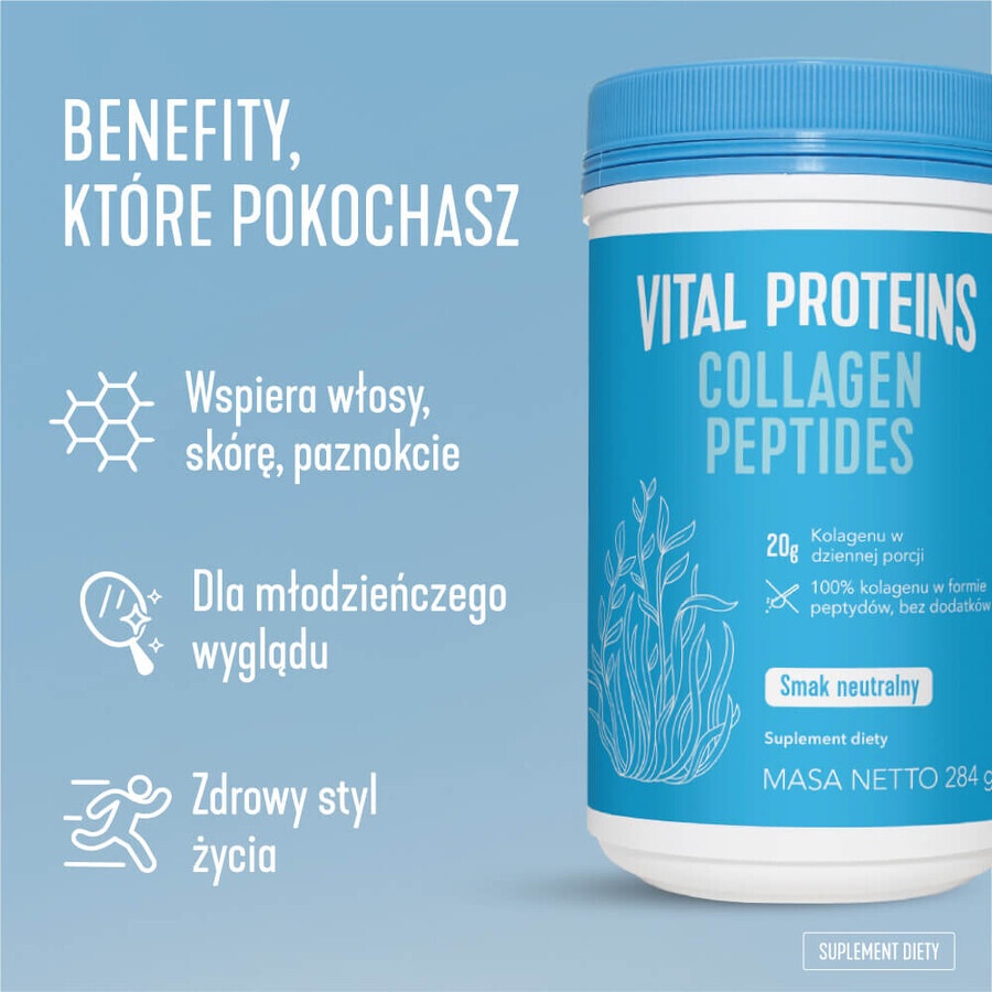 Vital Proteins Collagen Peptides, Neutral Flavor, 567g