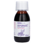 SEMA Lab Immunity, sirop pour enfants à partir de 3 ans et adultes, saveur framboise 