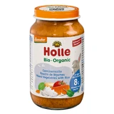 Plat Holle Bio, légumes avec du riz (risotto), après 8 mois, 220 g