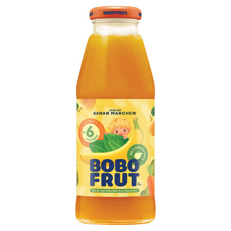 Bobo Frut Nectar de fruits et légumes, pomme, banane, carotte, après 6 mois, 300 ml