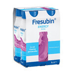 Fresubin Energy Drink, préparation nutritionnelle, arôme de cassis, 4 x 200 ml