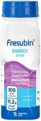 Fresubin Energy Drink, pr&#233;paration nutritionnelle, ar&#244;me de cassis, 4 x 200 ml