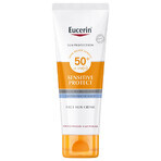 Eucerin Sun Sensitive Protect, crème protectrice pour les peaux sensibles, SPF 50+, 50 ml