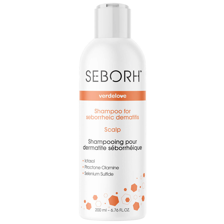 Seborh, shampoo per dermatite seborroica, 200 ml