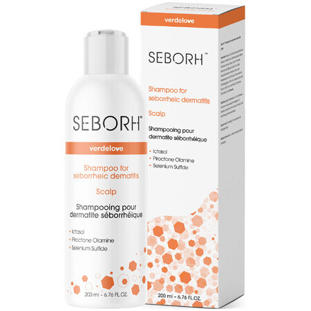 Seborh, shampoo per dermatite seborroica, 200 ml