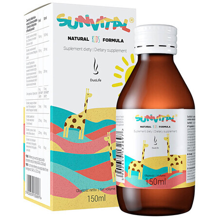 Duolife Natural Kids Formula Sunvital, syrup, 150 ml