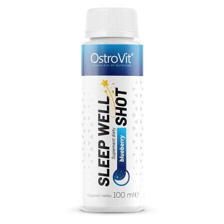 OstroVit Sleep Well Shot, Heidelbeergeschmack, 100 ml