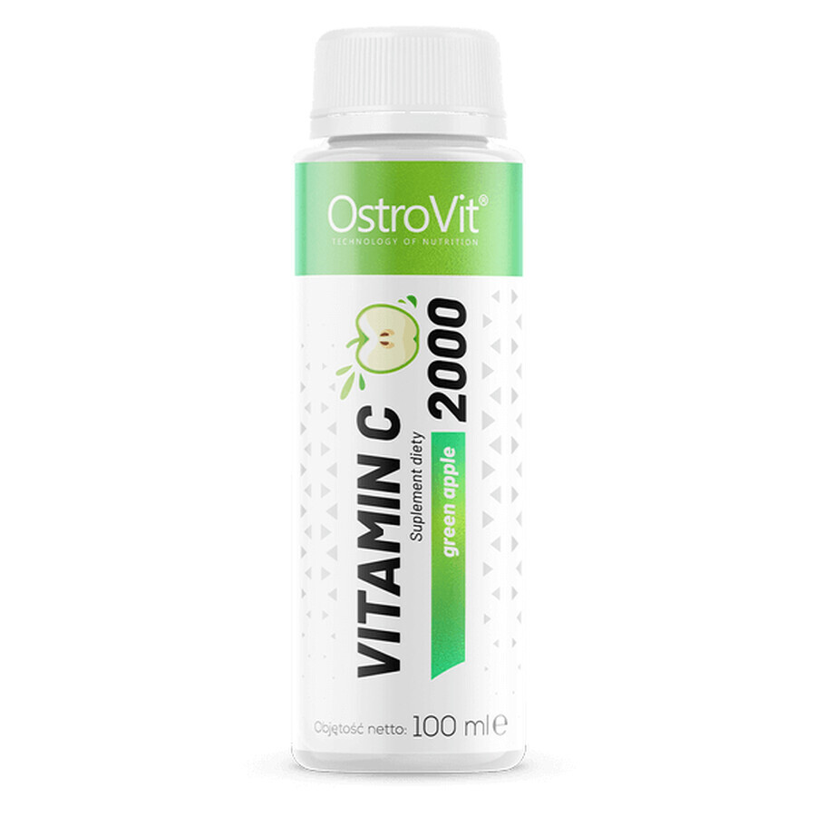 OstroVit Vitamin C 2000, grüner Apfelgeschmack, 100 ml