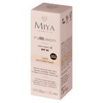 Miya myBBcream, cremă BB ușoară, ten de porțelan, SPF30, 40 ml 