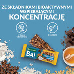 Bakalland BA ! barre de céréales, noix de coco et café, concentration, 35 g