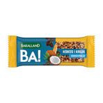 Bakalland BA ! barre de céréales, noix de coco et café, concentration, 35 g