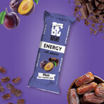 BeRAW ! Energy, barre énergétique, prune, chocolat noir, 40 g