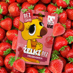 beRAW! Kids, jellies, strawberries, no added sugar, 35 g