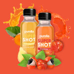 Purella Superfoods SuperShot Energy, boisson plate, gingembre + guarana, 100 ml