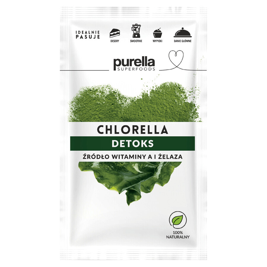 Purella Superfoods Chlorella, poudre, 21 g