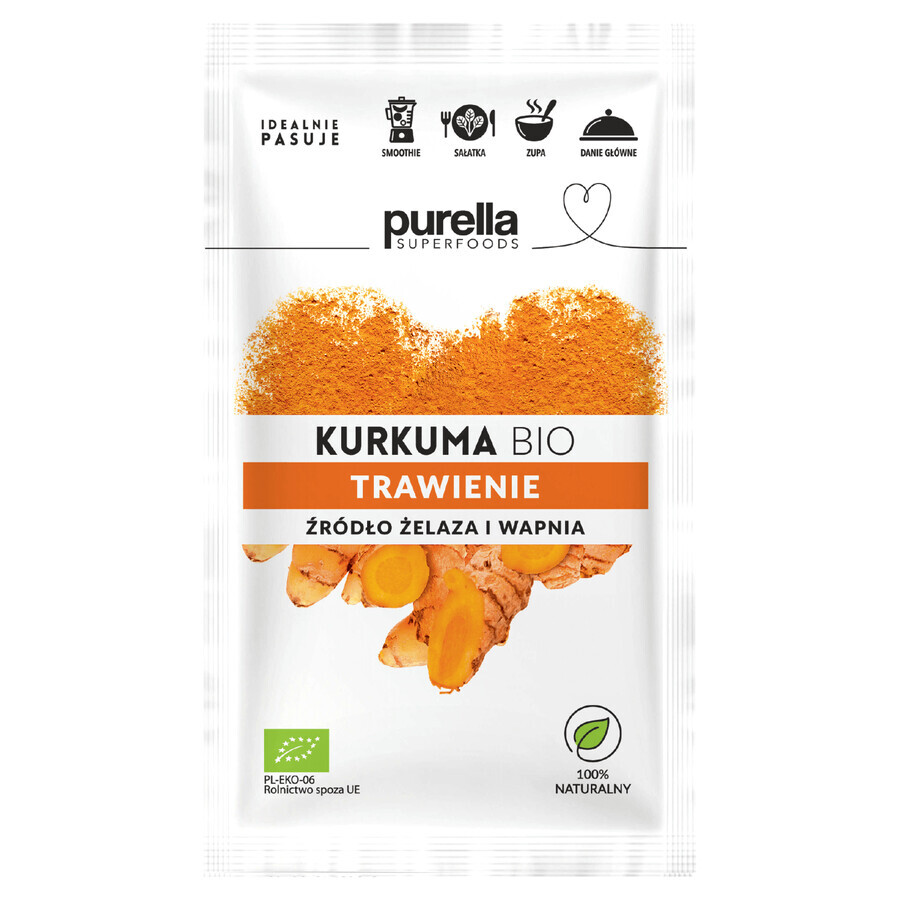 Purella Superfoods Curcuma Bio, 20 g