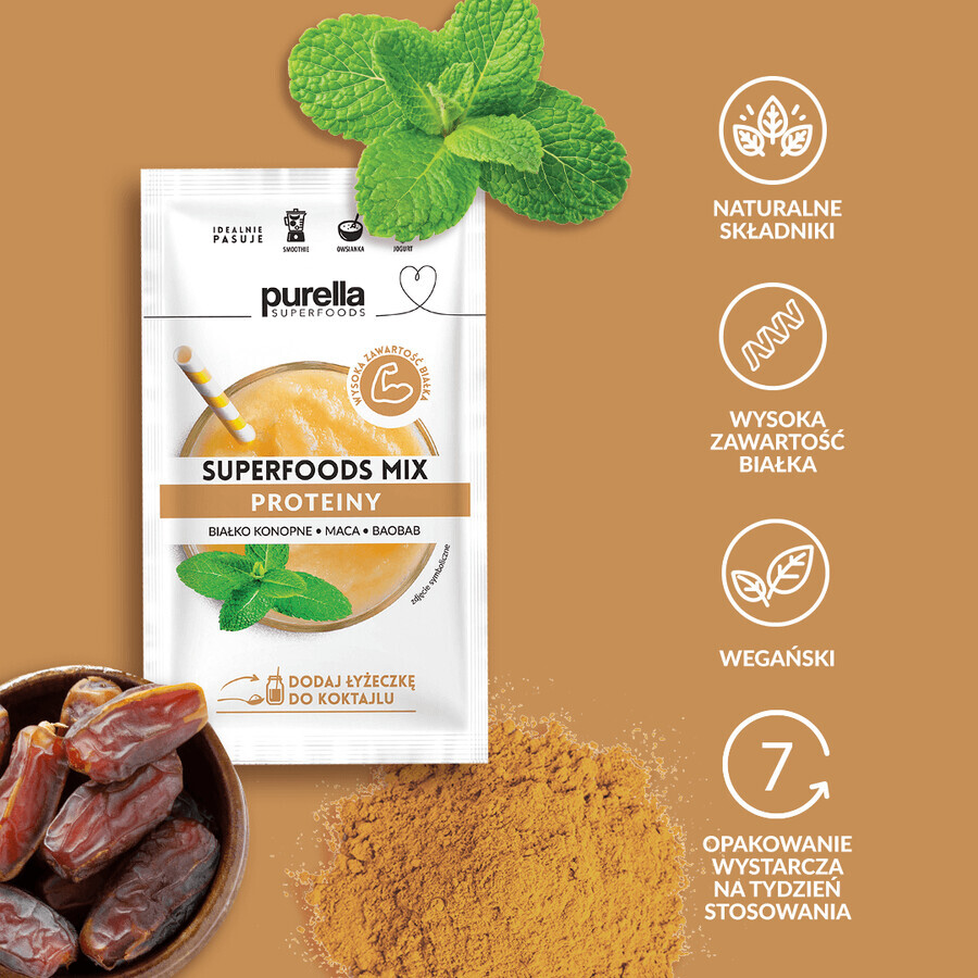 Purella Superfoods Protein Mix, 40 g