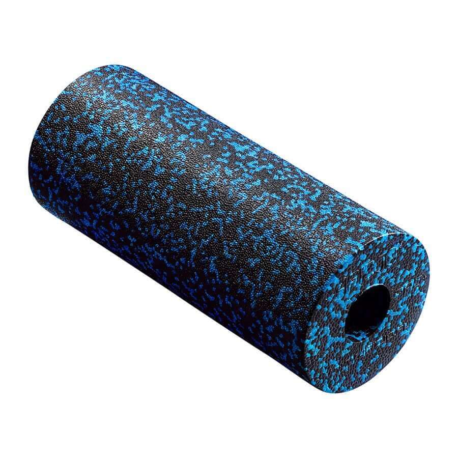 4Fizjo Roller, revalidatie massageroller, blauw/zwart, 33 cm