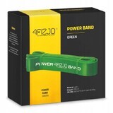 4Fizjo Power Band, bande de résistance pour l'exercice, verte, 26-36 kg