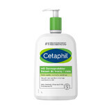 Cetaphil MD Dermoprotector, lotion hydratante pour le visage et le corps, peau sèche et sensible, avec pompe, 1000 ml