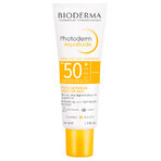 Bioderma Photoderm Aquafluide, fluido protector solar ultraligero para piel normal, incoloro, SPF 50+, 40 ml