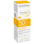 Bioderma Photoderm Aquafluide, fluido protector solar ultraligero para piel normal, incoloro, SPF 50+, 40 ml