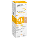 Bioderma Photoderm Aquafluide, crème solaire ultra-légère pour peau normale, légère, SPF 50+, 40 ml