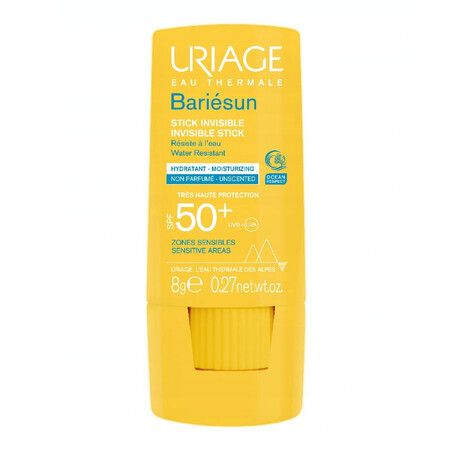 Uriage Bariesun, mineral stick for sensitive areas, SPF 50+, 8 g