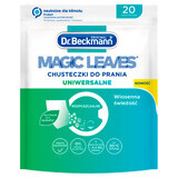 Dr. Beckmann Magic Leaves, toallitas para la ropa, multiusos, 20 unidades