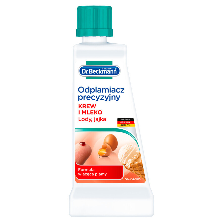 Dr. Beckmann, quitamanchas de precisión, sangre y leche, 50 ml