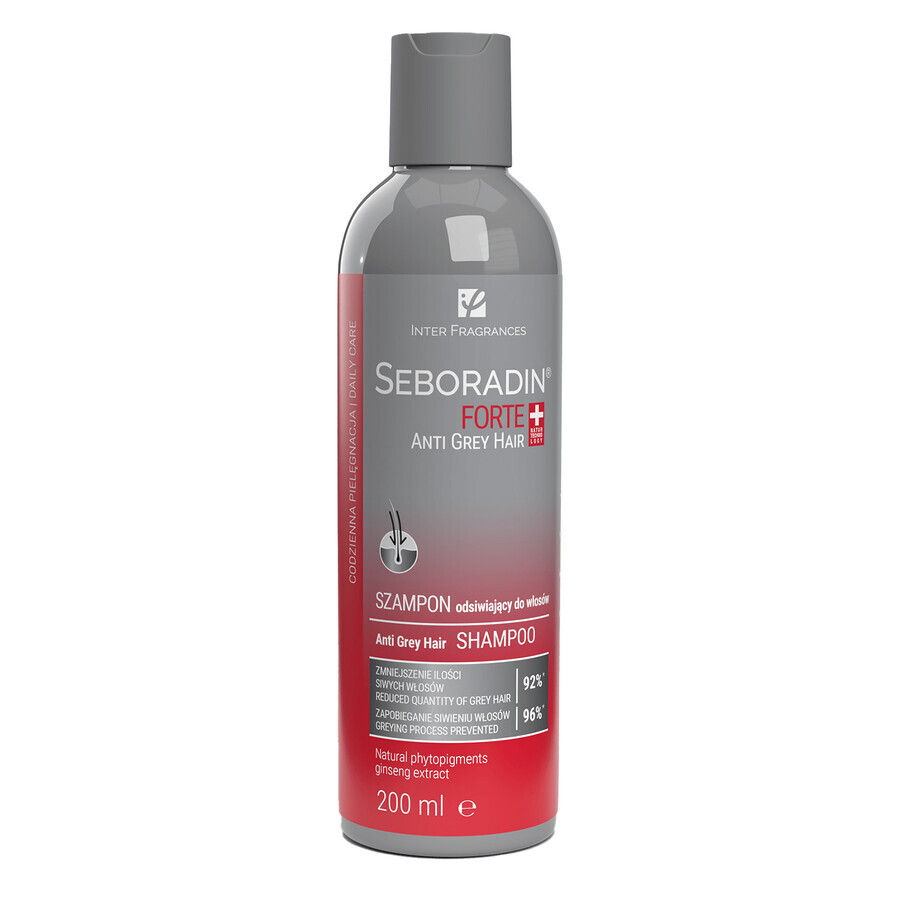 Seboradin Forte, Anti Gray Hair Shampoo, 200 ml