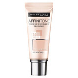 Maybelline Affinitone, fond de ten, 24 Golden Beige, 30 ml