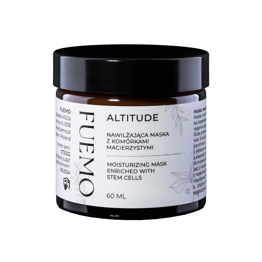 Fuemo Altitude, masque hydratant aux cellules souches, 60 ml