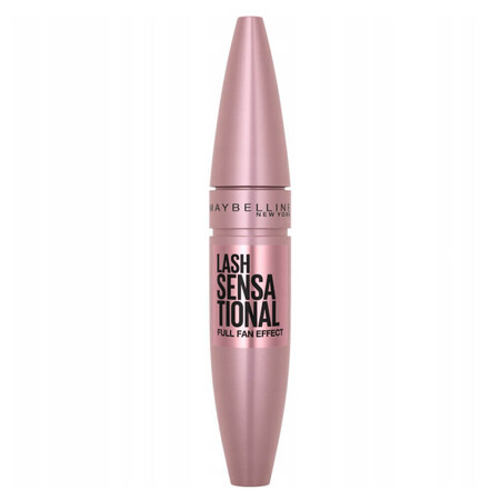 Maybelline Lash Sensational Full Fan Effect, mascara épaississant, noir intense, 9.5 ml