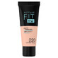 Maybelline Fit Me ! Matte and Poreless, fond de teint matifiant, No. 220, Natural Beige, 30 ml