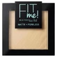 Maybelline Fit Me ! Matte and Poreless, poudre matifiante, No. 115, Ivoire, 9 g